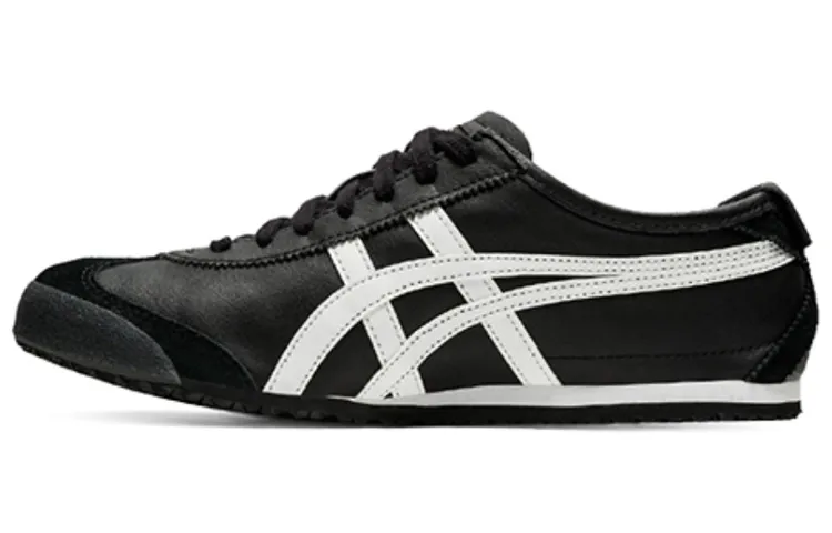 Onitsuka Tiger Low top Casual Shoes Unisex White Black
