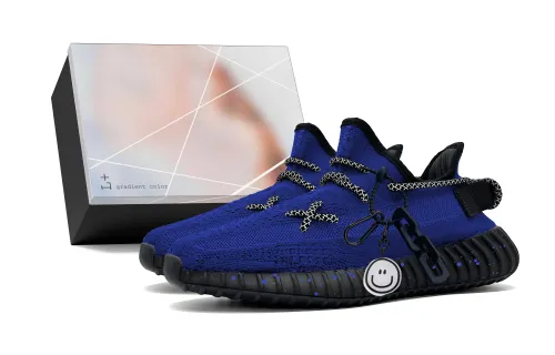 Adidas Originals Yeezy Boost 350 V2 Low top Casual Shoes Unisex Black