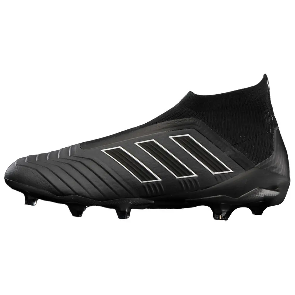 Adidas Predator 18+ FG Firm Ground Slip Resistant Coverage Slip Resistant Coverage Soccer Shoes Men's Black