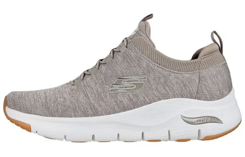 Skechers Arch Fit Casual Shoes Men's Low Top Lotus Gray