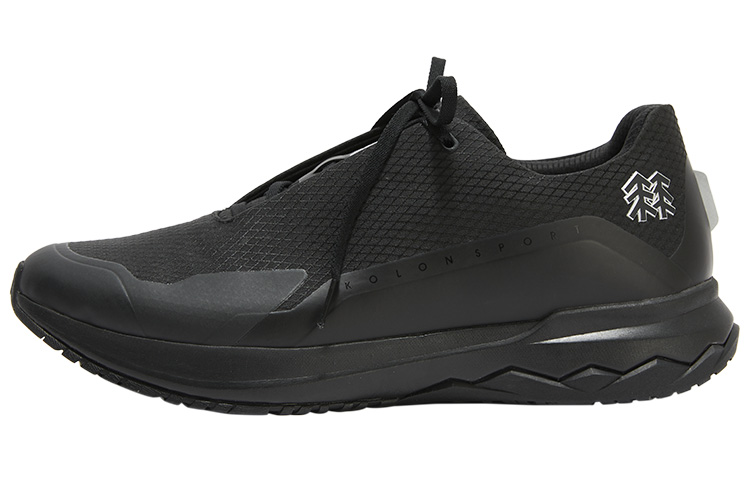 KOLON SPORT Commute Collection Fabric Outdoor Slip Resistant Abrasion Resistant Low top Sports Casual Shoes Men's Black