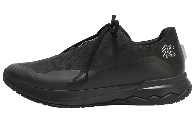 KOLON SPORT Commute Collection Fabric Outdoor Slip Resistant Abrasion Resistant Low top Sports Casual Shoes Men's Black