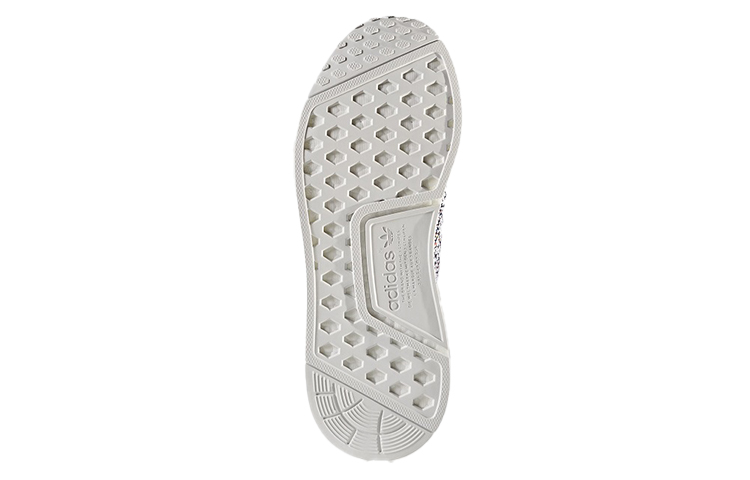 Кроссовки adidas originals NMD_R1 (черно-бело-красные) — Чёрный / белый / красный — фото 6