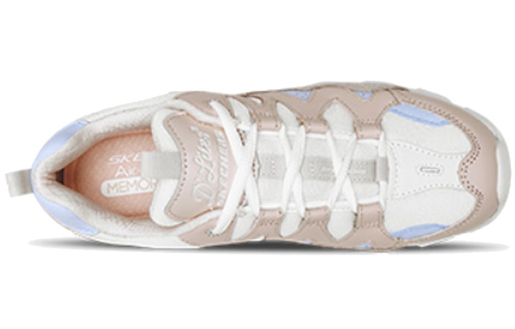 Женские кроссовки Skechers D'LITES 2.0 (розово-белые) — Розовыйбелый — фото 4