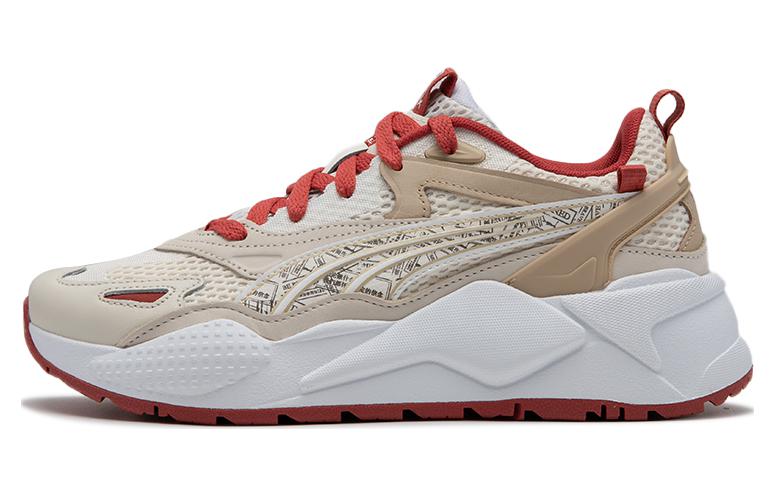 Кроссовки PUMA RS-X Efekt Bz Yinshua (бежево-красные)