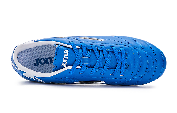 Joma Aguila MG Multi Ground Synthetic Leather Abrasion Resistant Abrasion Resistant Soccer Shoes Men's Blue
