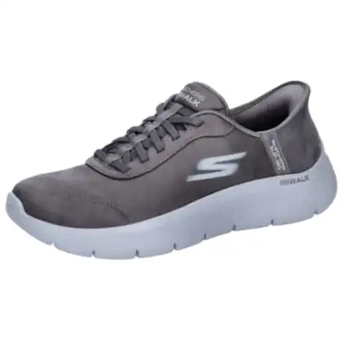 Skechers Go Walk Fle Lightweight Rebound Low top Casual Shoes Women's Gray