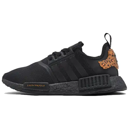Adidas Originals NMD R1 Slip Resistant Abrasion Resistant Low top Casual Shoes Women's Black