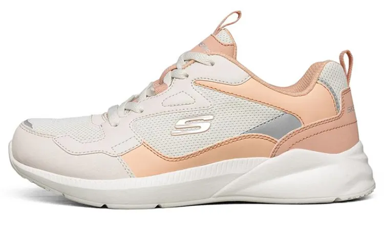 Skechers Ex Pansive Running Shoes Pink/White Women's