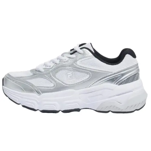 FILA Ranger Breathable Low top Casual Shoes Unisex Silver White