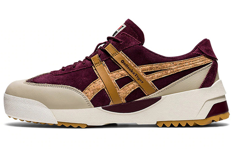 Кроссовки Onitsuka Tiger Delegation EX (пурпурно-розовые)