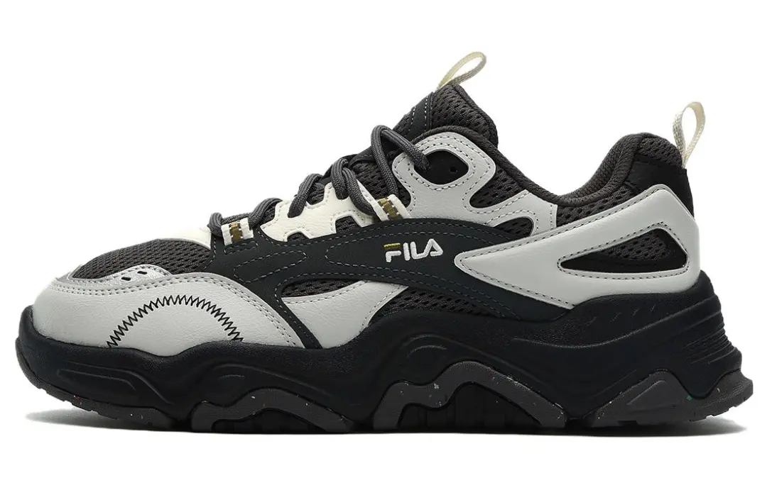 FILA Fusion Collina Sneakers 'Black Grey' Women's