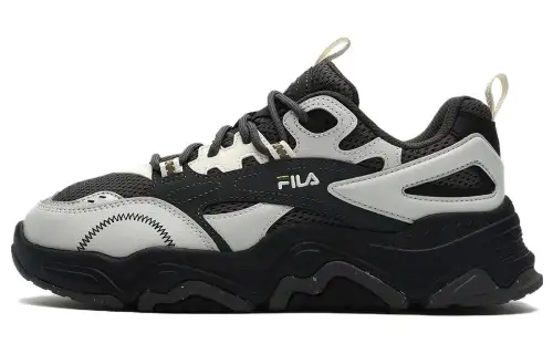 FILA Fusion Collina Sneakers 'Black Grey' Women's