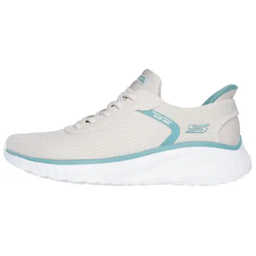 Skechers BOBS Sport Low top Casual Shoes Women's Beige Blue
