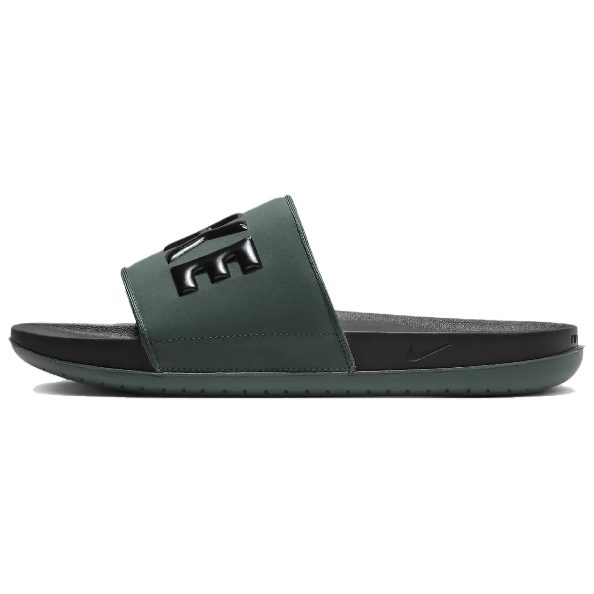 Nike Offcourt Quiet Slide Slippers Men's Green Black