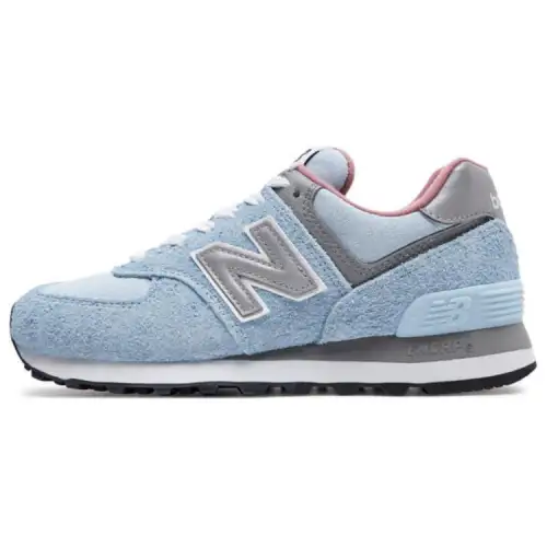 New Balance 574 Light Blue Seude