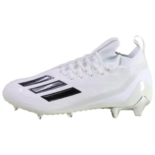 Adidas Adizero Primeknit Comfortable Breathable Soccer Shoes Men's White Silver