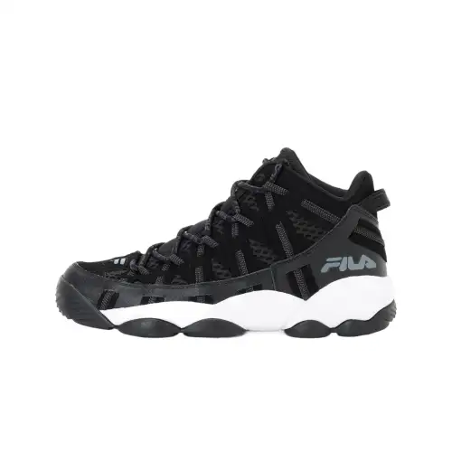 FILA Stackhouse Spaghetti Abrasion Resistant Low top Casual Shoes Men's Black