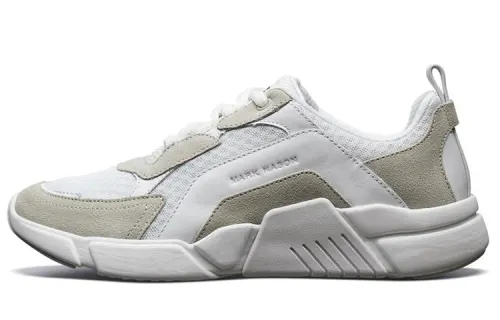 Skechers Block Casual Shoes Men's Low Top White/Taupe