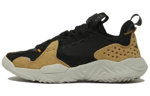Jordan Delta SP textile cushioning sports shock-absorbing non-slip wear-resistant low-cut lifestyle shoes men's black brown foreign version