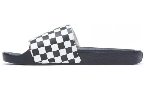 Vans Slide Slippers Unisex Black White