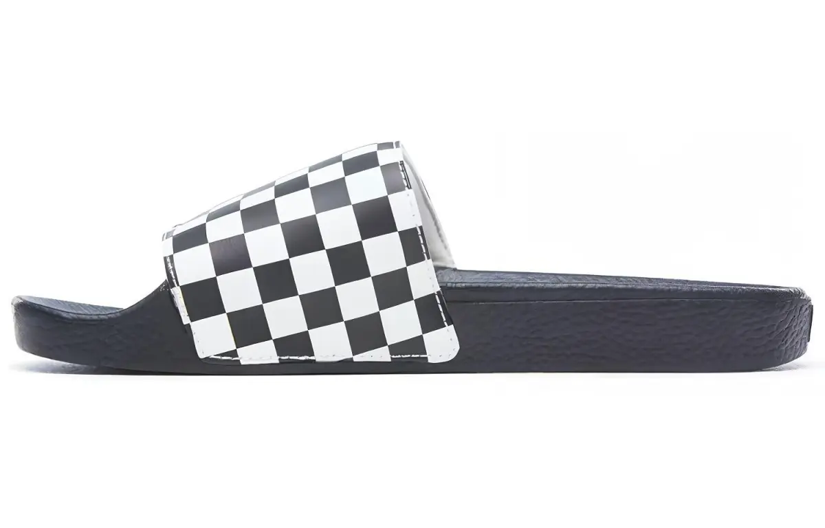 Vans Slide Slippers Unisex Black White
