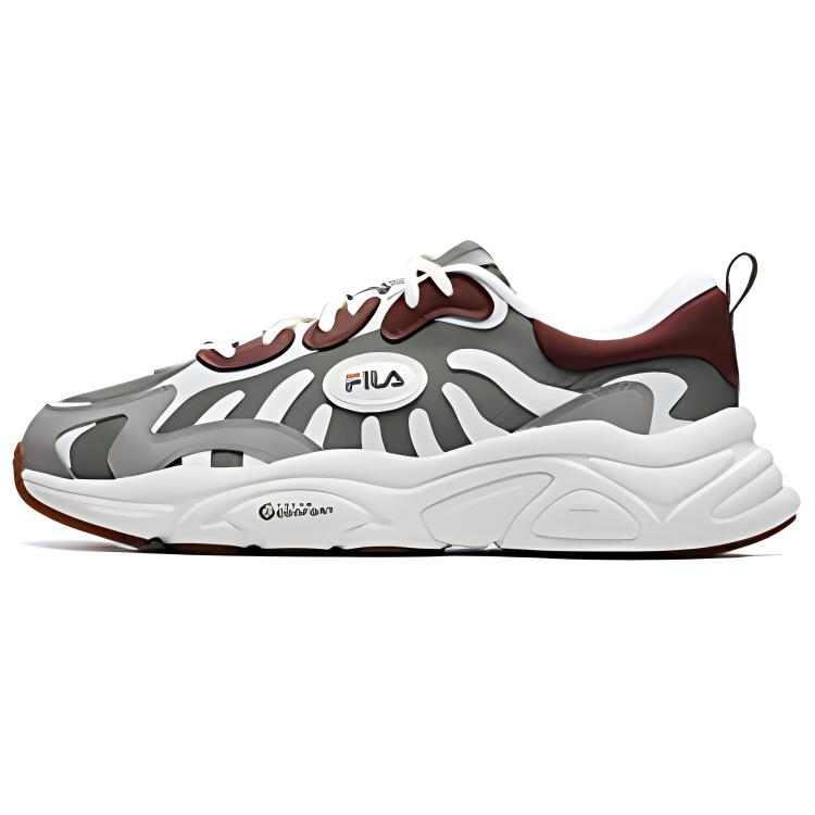 FILA Keppler Mesh Low top Casual Shoes Men's Gray Brown