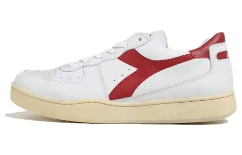 Mizuno Slip Resistant Abrasion Resistant Low top Casual Shoes Men's White Red