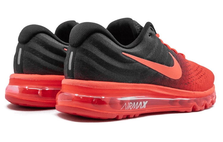 Кроссовки Nike Air Max 2017 (черно-красные) — фото 3