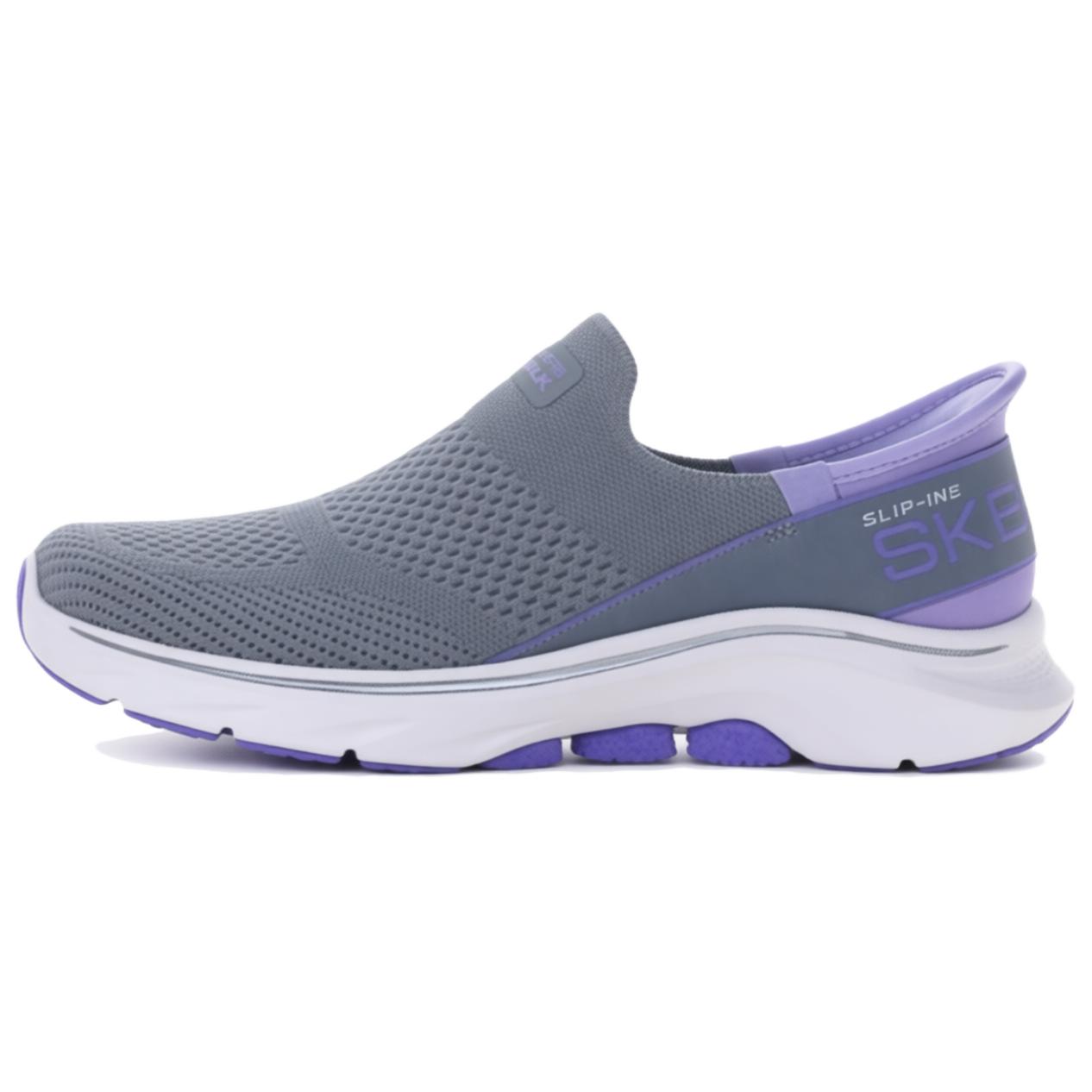 Skechers GO WALK 7 Walking Shoes Women’s Low Top Gray Purple
