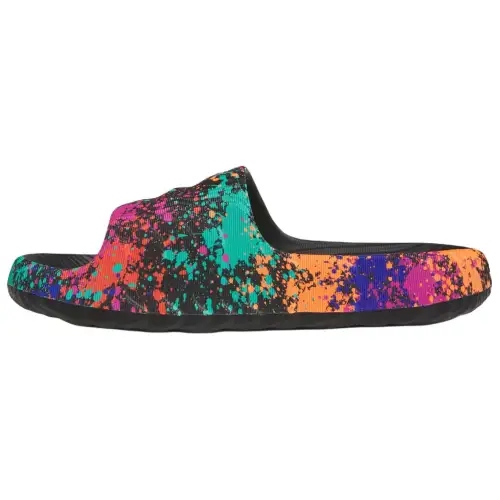 Adidas Adilette 22 Slide 'Black Paint Splatter'