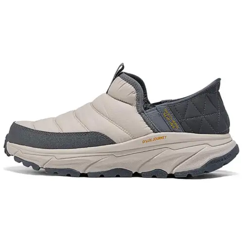 Skechers D'LUX JOURNEY Abrasion Resistant Thermal Low top Casual Shoes Men's Light Beige