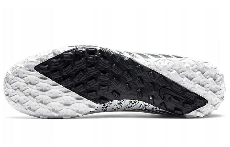 Мужские бутсы Nike Mercurial Superfly 7 13 Academy MDS TF (черно-белые) — Чёрный / белый — фото 6