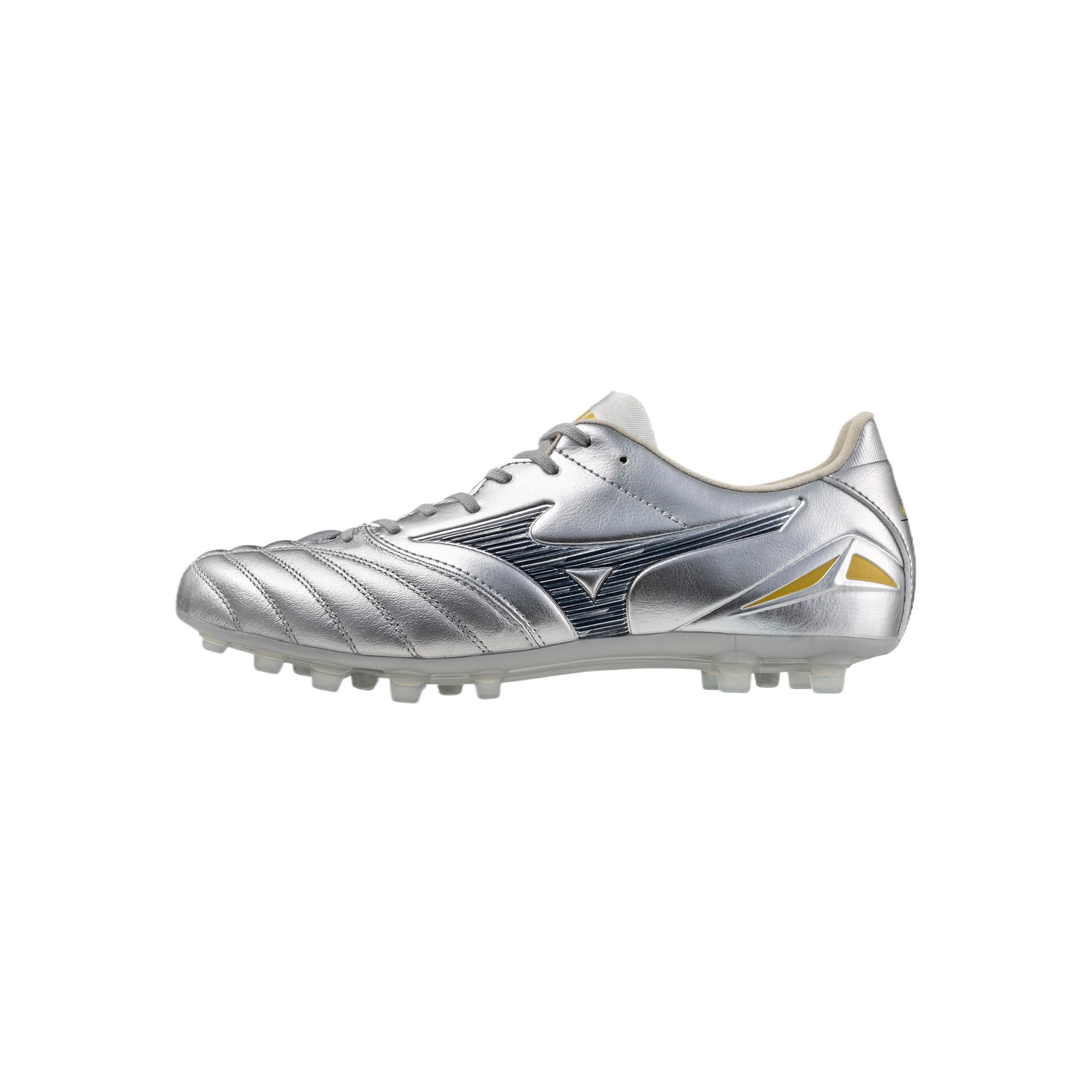 Mizuno Morelia Neo IV Pro Cushioning Slip Resistant Abrasion Resistant Soccer Shoes Unisex Silver