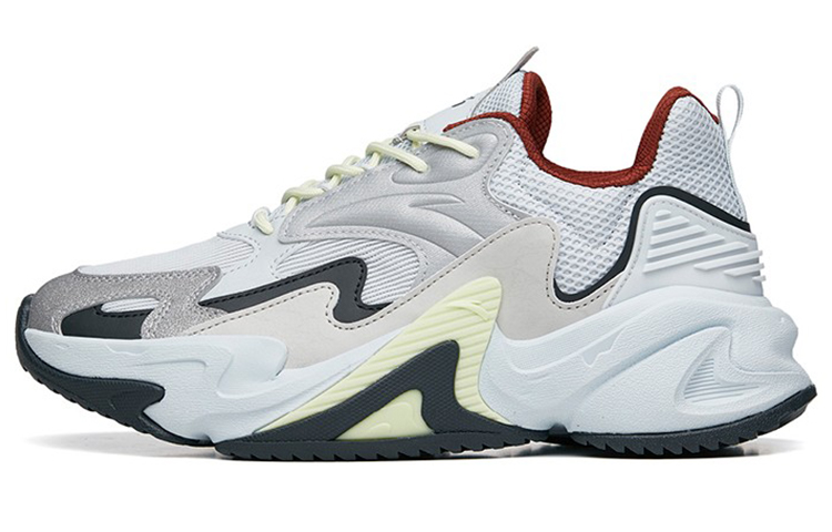 Anta Walker Textile, TPU, Leather Cushioning Slip Resistant Abrasion Resistant Lightweight Low top Casual Shoes Men's