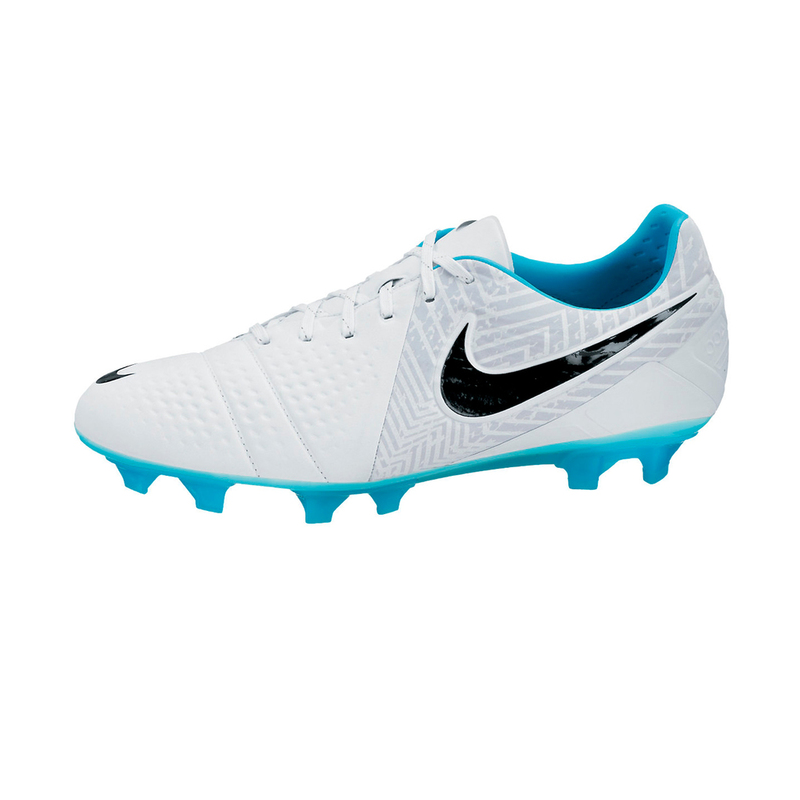 Nike Ctr360 Maestri Natural Grass Slip Resistant Abrasion Resistant Soccer Shoes Unisex White Black Blue