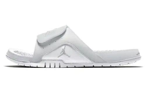 Air Jordan Hydro Iv Retro Minimalistic Pure Slippers