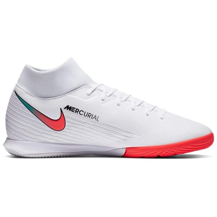 Nike Mercurial Superfly 7 Comfortable Slip Resistant Abrasion Resistant Soccer Shoes Men’s White Orange