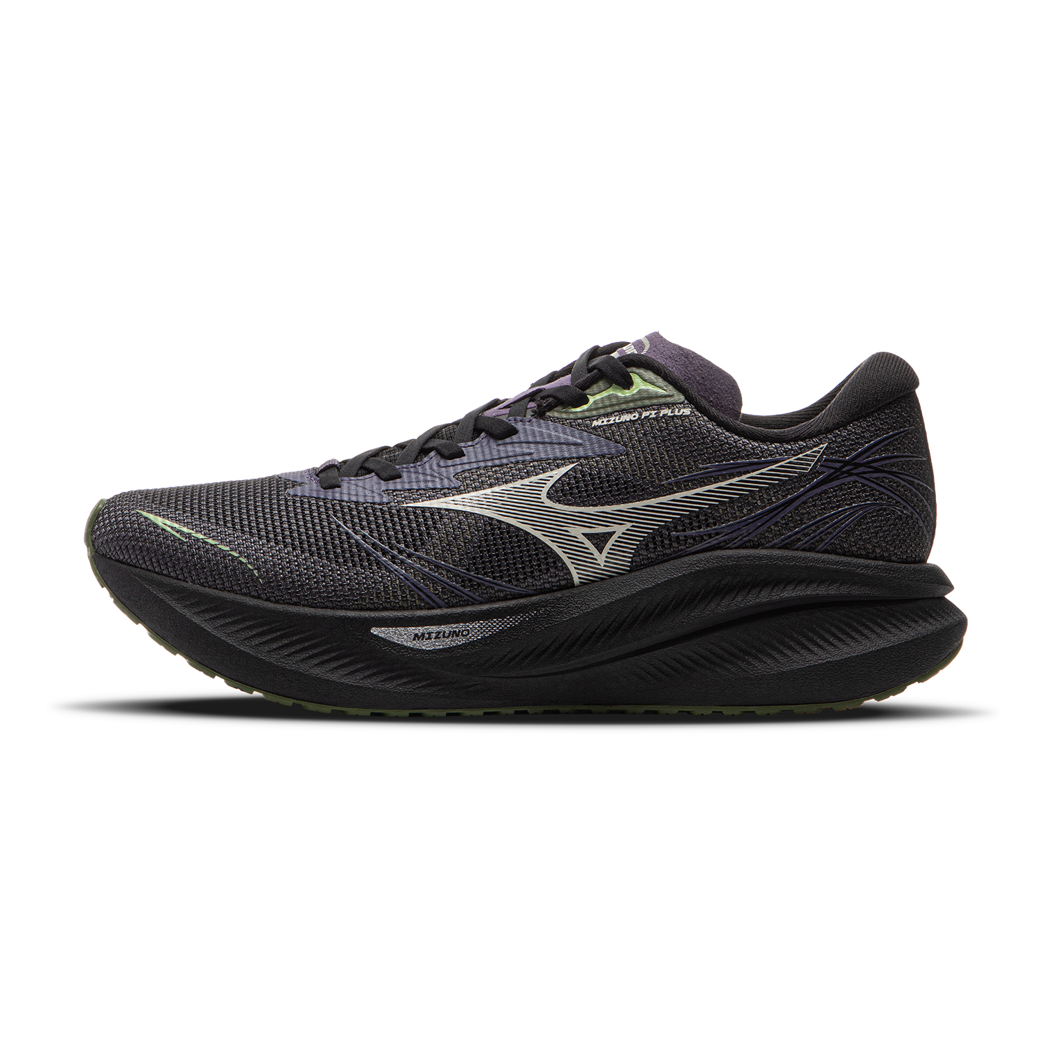 Кроссовки Mizuno Mizuno PI PLUS (темно-серые с черным)