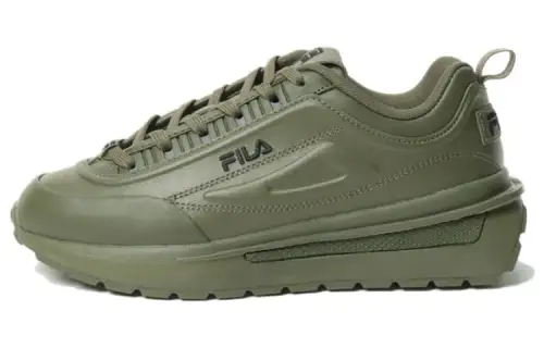 FILA Nicondi Comfortable Cushioning Low top Casual Shoes Unisex Green