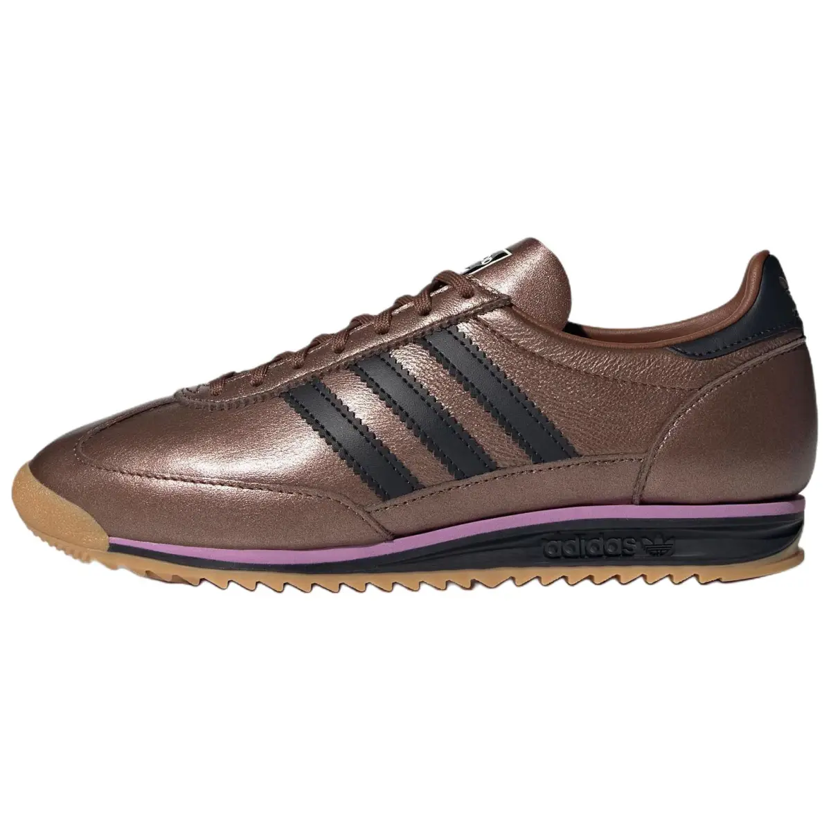 Adidas Originals SL 72 OG Leather Casual Shoes Women's Soft Brown