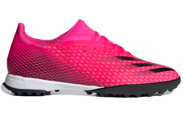Футбольные бутсы adidas X GHOSTED.3 Turf (красно-черные) — Красный / чёрный — фото 2