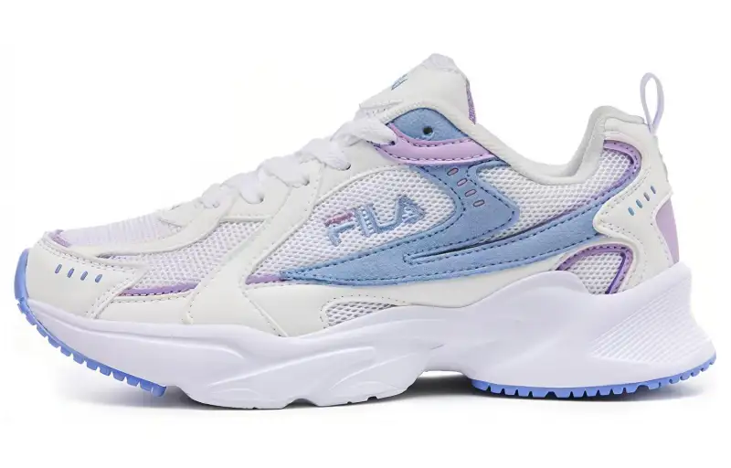 FILA Comfortable Cushioning, Wear Resistant Low top Casual Shoes Women's Purple