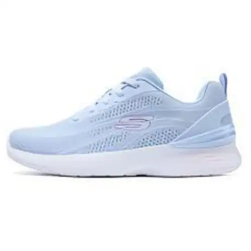 Skechers Skech Air Dynamight Mesh, Textile Abrasion Resistant Low top Casual Shoes Women's Light Blue