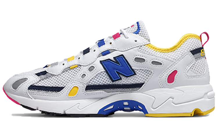 827 New Balance 'White Blue Yellow'