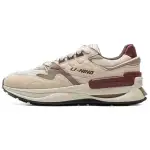 Li Ning 001 Original Aspiration V2 Rebound Abrasion Resistant Low top Casual Shoes Men's Beige Red