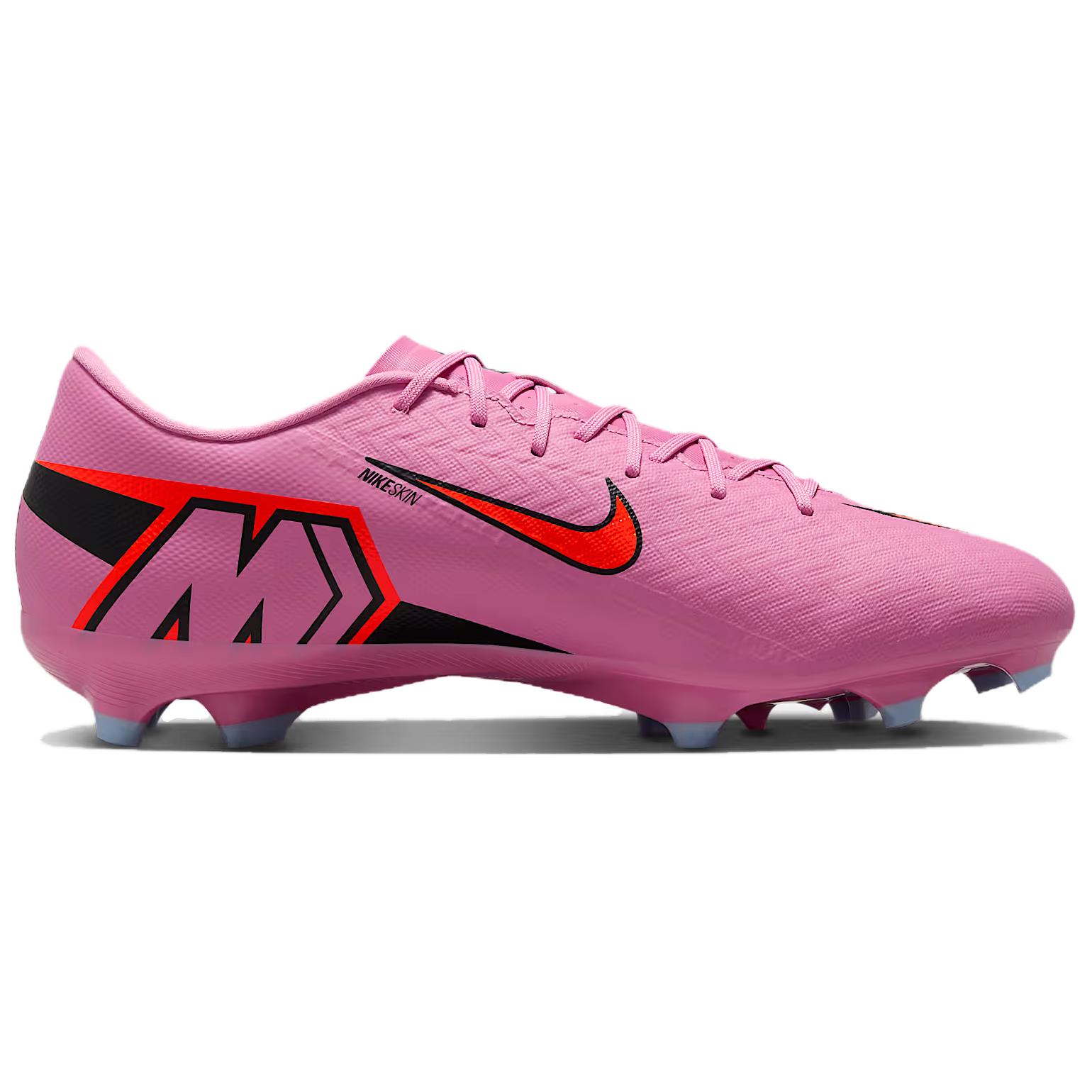 Nike Mercurial Vapor 16 Fashion Trend Slip Resistant Abrasion Resistant Soccer Shoes Unisex Pink
