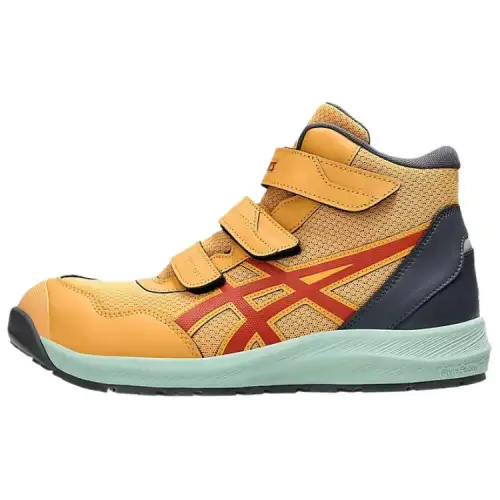 ASICS Winjob Abrasion Resistant Abrasion Resistant High top Casual Shoes Unisex Orange