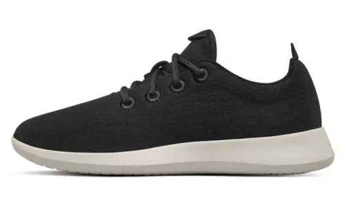 Allbirds Wool Runner Cushioning Low top Sports Casual Shoes Women's Infinite Black