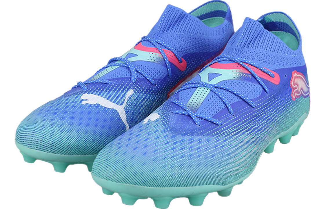 PUMA FUTURE 7 Abrasion Resistant Soccer Shoes Men’s Blue